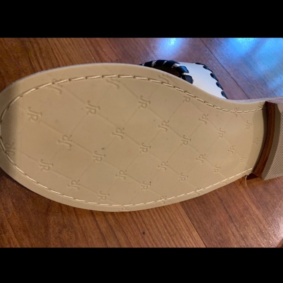 New w/o tags Jack Rogers Patriotic sandals. - Picture 2 of 4